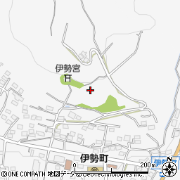 群馬県吾妻郡中之条町伊勢町周辺の地図