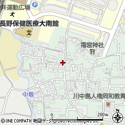 長野県長野市川中島町原254周辺の地図