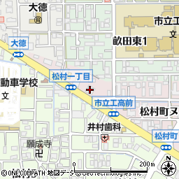 はま寿司金沢松村店周辺の地図