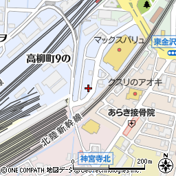 石川県金沢市高柳町１３の1-66周辺の地図