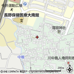 長野県長野市川中島町原247周辺の地図