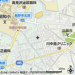 長野県長野市川中島町原1361周辺の地図