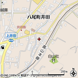 富山県富山市八尾町井田11757周辺の地図