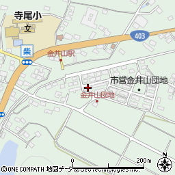 県営金井山団地２棟周辺の地図