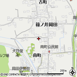 長野県長野市篠ノ井岡田1655-1周辺の地図