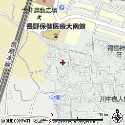 長野県長野市川中島町原239周辺の地図
