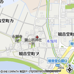 石川県金沢市観音堂町ヲ46周辺の地図