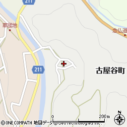 石川県金沢市古屋谷町ト周辺の地図