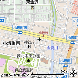 石川県金沢市小坂町西56周辺の地図