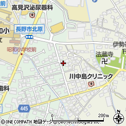 長野県長野市川中島町原1362周辺の地図