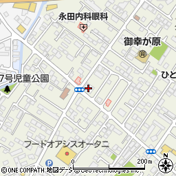 栃木銀行御幸ヶ原支店周辺の地図
