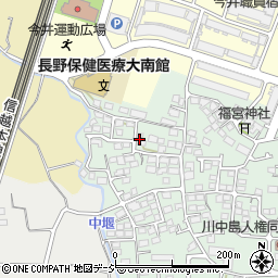 長野県長野市川中島町原245-1周辺の地図