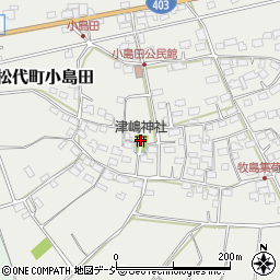 津島神社周辺の地図