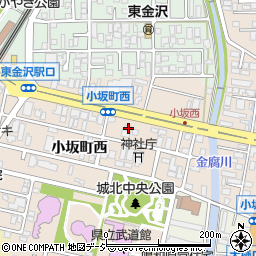 石川県金沢市小坂町西65周辺の地図