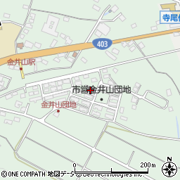 市営金井山団地Ａ棟周辺の地図