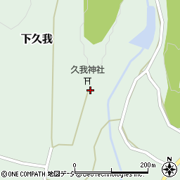 栃木県鹿沼市下久我817周辺の地図