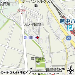 富山県富山市八尾町福島853-24周辺の地図