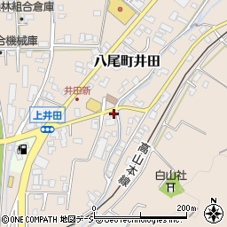 富山県富山市八尾町井田4698周辺の地図