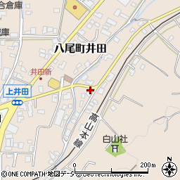 富山県富山市八尾町井田11744周辺の地図