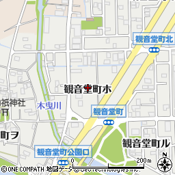 石川県金沢市観音堂町ホ周辺の地図