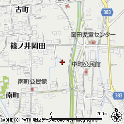 長野県長野市篠ノ井岡田1847-1周辺の地図