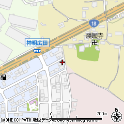 長野県長野市広田55周辺の地図
