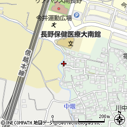 長野県長野市川中島町原231周辺の地図