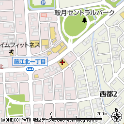 クスリのアオキ藤江店周辺の地図