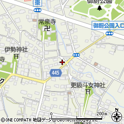 大沢サイクル周辺の地図