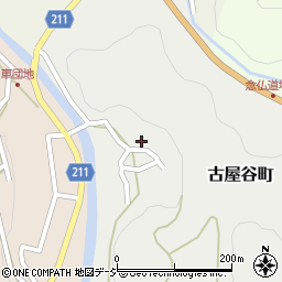 石川県金沢市古屋谷町ヘ103周辺の地図