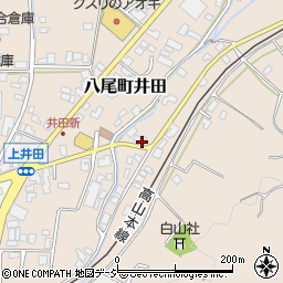 富山県富山市八尾町井田11596周辺の地図