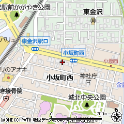 石川県金沢市小坂町西73周辺の地図