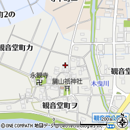 石川県金沢市観音堂町ヲ63周辺の地図