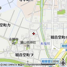 石川県金沢市観音堂町ヲ51周辺の地図