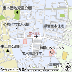 栃木県宇都宮市宝木町2丁目1027周辺の地図