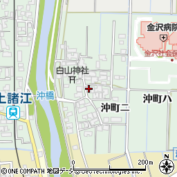 石川県金沢市沖町ホ周辺の地図