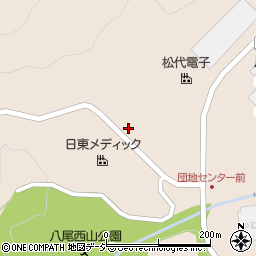 富山県富山市八尾町保内周辺の地図