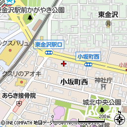 ピタットハウス　金沢東店周辺の地図