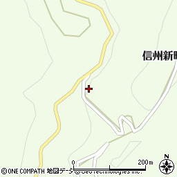 長野県長野市信州新町越道1723周辺の地図