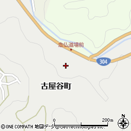 石川県金沢市古屋谷町（ハ）周辺の地図