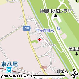 富山県富山市八尾町城生1352周辺の地図