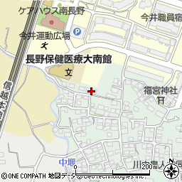 長野県長野市川中島町原244周辺の地図