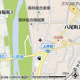 富山県富山市八尾町井田1195周辺の地図