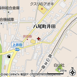 富山県富山市八尾町井田4625周辺の地図