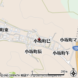 石川県金沢市小坂町巳周辺の地図