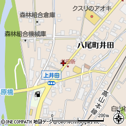 富山県富山市八尾町井田4414周辺の地図