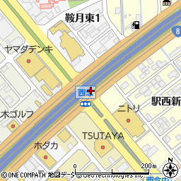 石川県金沢市西念町ヌ周辺の地図