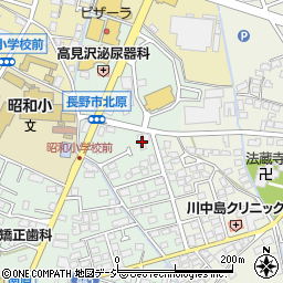 長野県長野市川中島町原1377周辺の地図