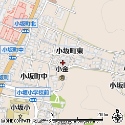 石川県金沢市小坂町東127周辺の地図