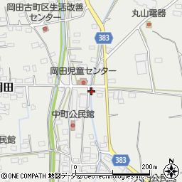 長野県長野市篠ノ井岡田3241-543周辺の地図